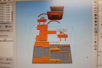 160TH N SCALE 3D PRINTED FIRST MC D'S DES PLAINES, IL 1955