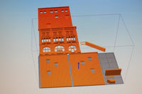 1/87TH  HO SCALE BUILDING  3D PRINTED FLANAGAN'S SPORTS CAFE