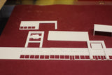 1/87TH HO SCALE 3D PRINTED KIT RED OWL GROCERY STORE