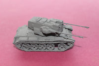 1-87TH SCALE 3D PRINTED JAPANESE TYPE 87 SELF-PROPELLED ANTI AIRCRAFT GUN