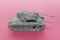 1-72ND SCALE 3D PRINTED JAPANESE TYPE 87 SELF-PROPELLED ANTI AIRCRAFT GUN