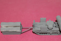 1-87TH SCALE 3D PRINTED WWII BRITISH CHURCHILL AVRE TANK WITH FASCINE SLED