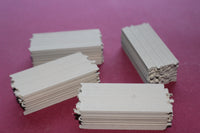 1-87TH HO SCALE 3D PRINTED LUMBER FLAT CAR LOADS 4 PIECES