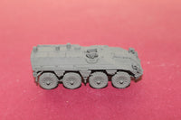 1-87TH SCALE 3D PRINTED DUTCH DAF YP-408 8X8 ARMORED PERSONNEL CARRIER OPEN