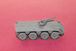 1-72ND SCALE 3D PRINTED DUTCH DAF YP-408 8X8 ARMORED PERSONNEL CARRIER WITH MG