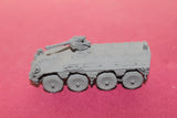 1-72ND SCALE 3D PRINTED DUTCH DAF YP-408 8X8 ARMORED PERSONNEL CARRIER WITH MG