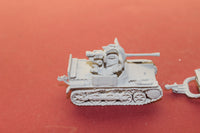 1-72ND SCALE 3D PRINTED WW II GERMAN FLAKPANZER I PACKED WITH TRAILER