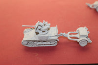 1-87TH SCALE 3D PRINTED WW II GERMAN FLAKPANZER I PACKED WITH TRAILER