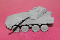 1-87TH SCALE 3D PRINTED POLISH  KTO ROSOMAK 8 WHEELED ARMORED PERSONNEL CARRIER WITH 120 MM CANON.