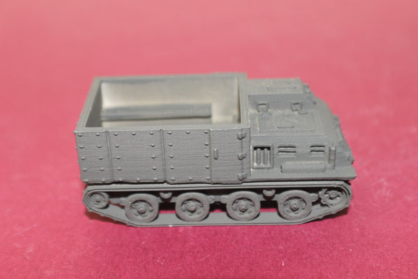 1-87TH SCALE 3D PRINTED WW II JAPANESE TYPE 1 HO-KI HEAVY ARMORED ARTILLERY TRACTOR