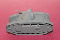 1-87TH SCALE  3D PRINTED WW II FRENCH CHAR G1R TANK