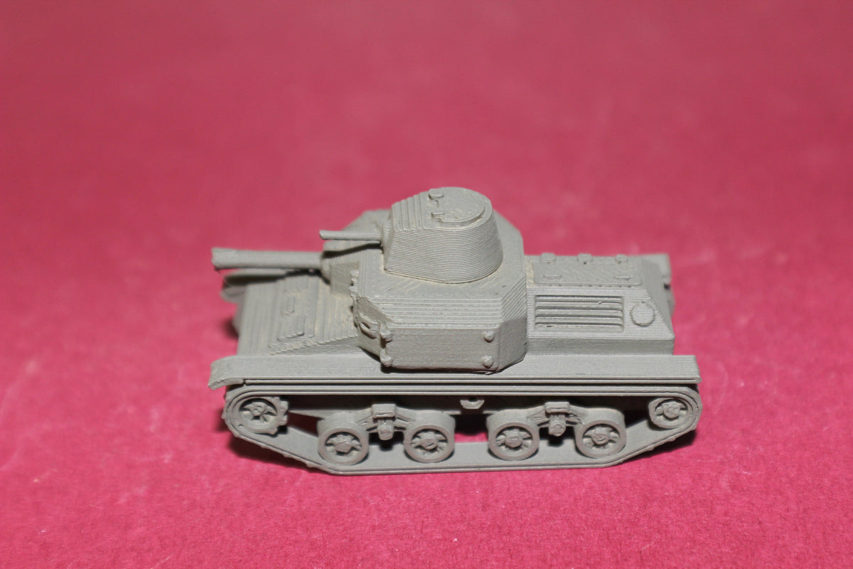 Maquette 3D Imprimée Type 92 Jyu-Sokosha WWII - Échelles Multiples