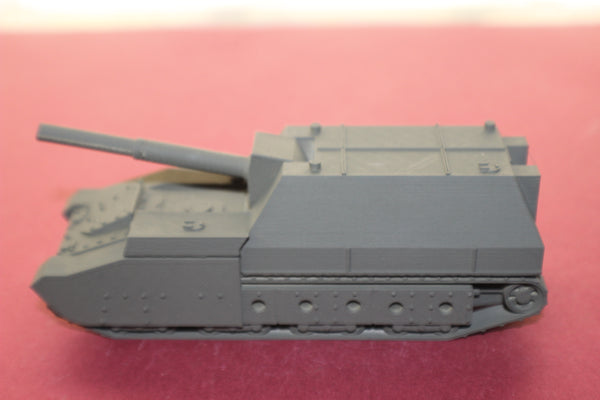 1-72ND SCALE 3D PRINTED WW II SOVIET UNION SU-14-BR-2 SELF PROPELLED GUN