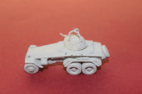 1-87TH SCALE 3D PRINTED WW II GERMAN SD.KFZ. 232 6-RAD RADIO HEAVY ARMORED CAR