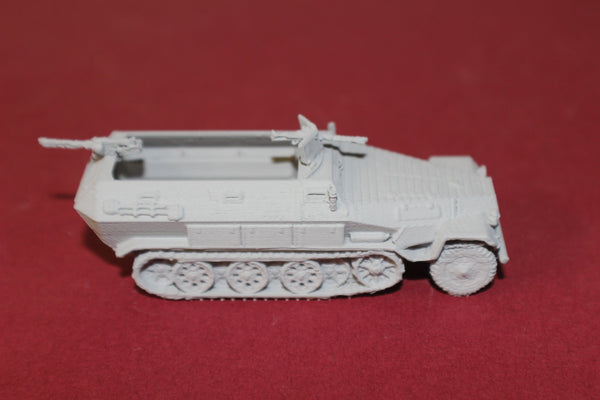 1-87TH SCALE 3D PRINTED WW II GERMAN SDKFZ 251 AUSF-A HALFTRACK ARMORED FIGHTING VEHICLE