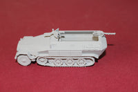1-87TH SCALE 3D PRINTED WW II GERMAN SDKFZ 251 AUSF-A HALFTRACK ARMORED FIGHTING VEHICLE