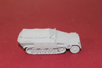 1-72ND SCALE 3D PRINTED WW II GERMAN SDKFZ 251 COVERDED AUSF-B HALFTRACK