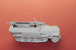 1-72ND SCALE 3D PRINTED WW II GERMAN SDKFZ 251-10 AUSF-A WITH 3.7 PAK GUN HALFTRACK