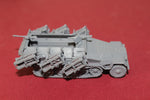 1-72ND SCALE 3D PRINTED WW II GERMAN SDKFZ 251/1 II  ROCKET LAUNCHER HALFTRACK STUKA ZU FU ß