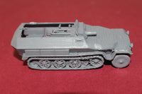 1-87TH SCALE 3D PRINTED WW II GERMAN SDKFZ 251-9 AUSF-C HALFTRACK WITH 75 MM L/24 LOW VELOCITY GUN