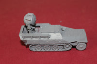 1-72ND SCALE 3D PRINTED WW II GERMAN SDKFZ 251-20 SEARCHLIGHT HALFTRACK