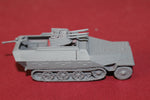 1-72ND SCALE 3D PRINTED WW II GERMAN SDKFZ 251-21 AUSF D WITH 20MM ANTI AIRCRAFT GUN HALFTRACK