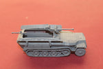 1-72ND SCALE 3D PRINTED WW II GERMAN SDKFZ 251 BRIDGE LAYER TYPE 2 HALFTRACK ARMORED FIGHTING VEHICLE