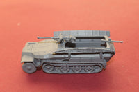 1-72ND SCALE 3D PRINTED WW II GERMAN SDKFZ 251 BRIDGE LAYER TYPE 2 HALFTRACK ARMORED FIGHTING VEHICLE