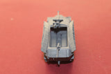 1-72ND SCALE 3D PRINTED WW II GERMAN SDKFZ 251 BRIDGE LAYER TYPE 2 HALFTRACK ARMORED FIGHTING VEHICLE