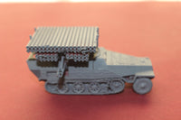 1-72ND SCALE 3D PRINTED WW II GERMAN SDKFZ 251 CALLIOPE HALFTRACK ARMORED FIGHTING VEHICLE