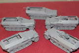 5 FOR 4 1-72ND SCALE 3D PRINTED WW II GERMAN SDKFZ 251s HALFTRACK ARMORED FIGHTING VEHICLE