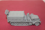 1-87TH SCALE 3D PRINTED WW II GERMAN SD.KFZ 9 FAMO OPEN CAB, COVERD BOX WITH SPADE