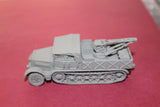 1-72ND SCALE 3D PRINTED WW II GERMAN SD.KFZ 9 FAMO RECOVERY VEHICLE CLOSED CAB