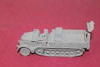 1-87TH SCALE 3D PRINTED WW II GERMAN SD.KFZ 9 FAMO OPEN CAB, OPEN BOX WITH SPADE