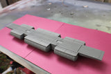 1-87TH SCALE 3D PRINTED  FRENCH ENGINE DE FRANCHISSEMENT DE L'AVANT(forward crossing apparatus) BRIDGEING POSITION