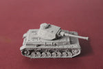 1-72ND SCALE 3D PRINTED WW II GERMAN PANZER IV AUSF F2