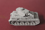 1-72ND SCALE 3D PRINTED WW II GERMAN PANZER IV AUSF F1 BOX