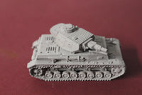 1-72ND SCALE 3D PRINTED WW II GERMAN PANZER IV AUSF F1 BOX