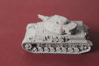 1-72ND SCALE 3D PRINTED WW II GERMAN PANZER IV AUSF F1 BOX