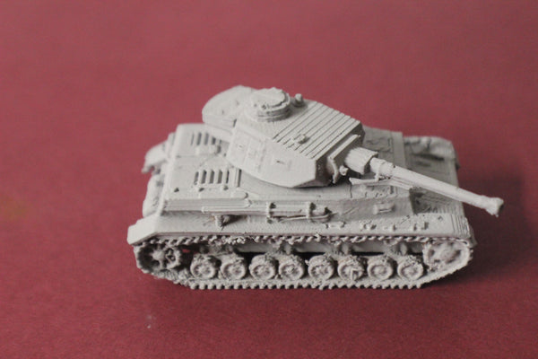1-72ND SCALE 3D PRINTED WW II GERMAN PANZER IV AUSF F2