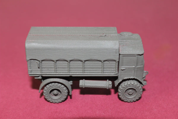 1-72ND SCALE 3D PRINTED WW II BRITISH AEC MATADOR 4 LORRY COVERED KIT