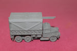 1-87TH SCALE 3D PRINTED WW II BRITISH AUSTIN K6 BREAKDOWN CRANE LIFTING BLOCK TRUCK