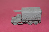 1-72ND SCALE 3D PRINTED WW II BRITISH AUSTIN K6 BREAKDOWN CRANE LIFTING BLOCK TRUCK