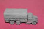 1-87TH SCALE 3D PRINTED WW II BRITISH AUSTIN K6 EARLY TWIN WHEEL TRUCK CLOSED