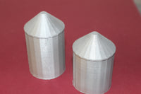 160TH N SCALE 3D PRINTEFD FARM GRAIN SILOS 2 PIECES