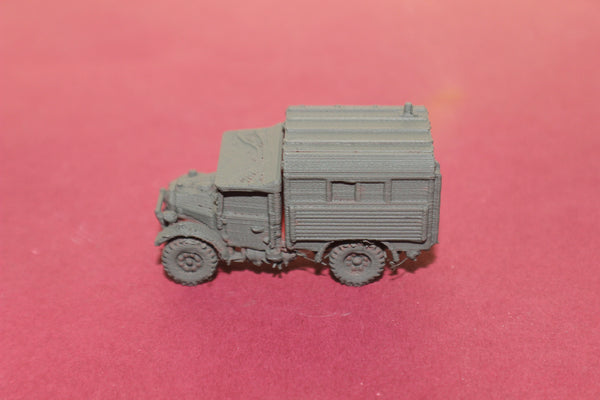 1-87TH SCALE 3D PRINTED WW II U.S. ARMY FORDSON WOT 2D RADIO TRUCK