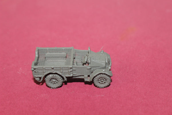 1-87TH SCALE 3D PRINTED WW II BRITISH MORRIS CS8 VEHICLE DOOR CLOSED