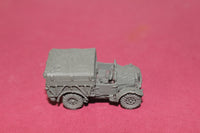 1-87TH SCALE 3D PRINTED WW II BRITISH MORRIS CS8 VEHICLE DOOR CLOSED