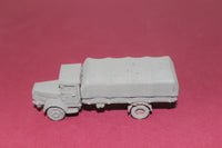 1-87TH SCALE 3D PRINTED WW II GERMAN MERCEDES L4500 TRUCK LATE CLOSED