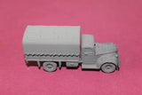 1-87TH SCALE 3D PRINTED WW II U.S. ARMY CHEVROLET 3 TON TRUCK CLOSED